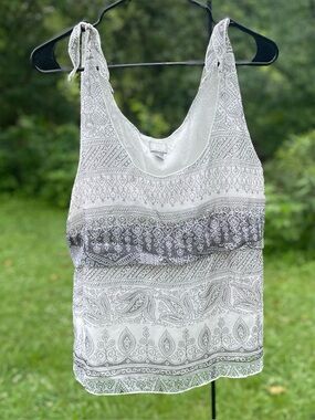 VTG Converse One Star  Womens XL Lined Tank Boho Chic Y2K